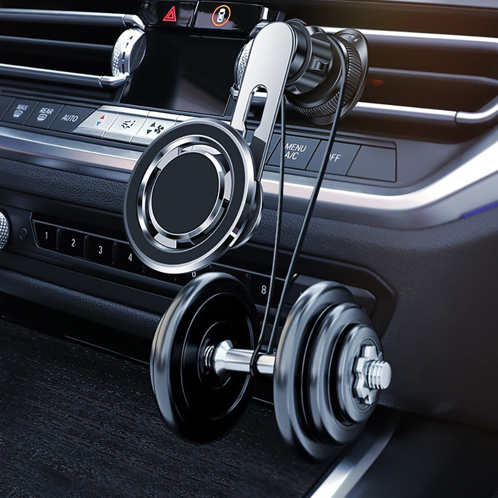 Jmary MH-78 Vent Design Magnetic Car Phone Holder - 9