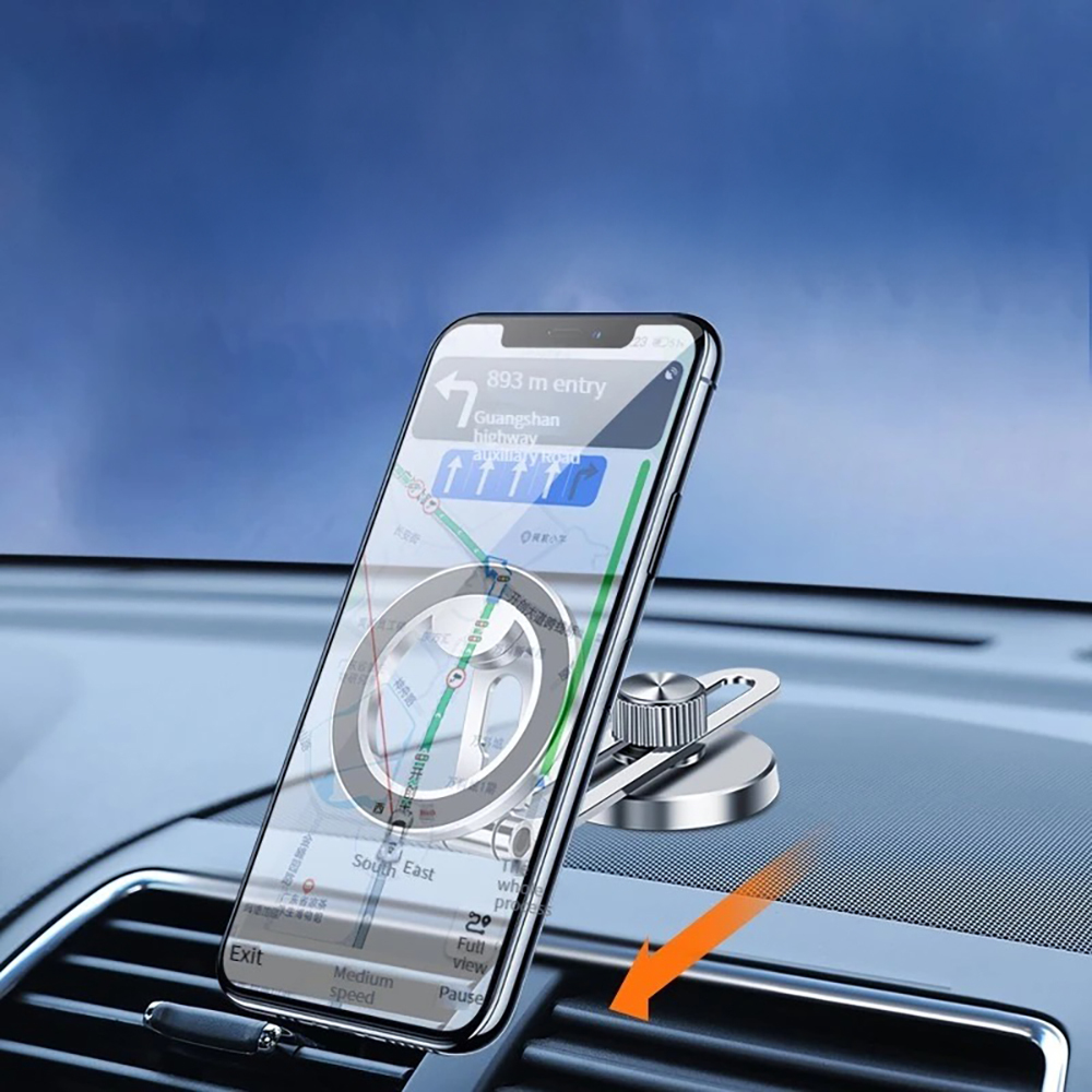 Jmary MH-80 Movable Flat Floor Car Phone Holder - 6