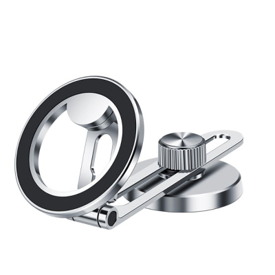 Jmary MH-80 Movable Flat Floor Car Phone Holder Silver
