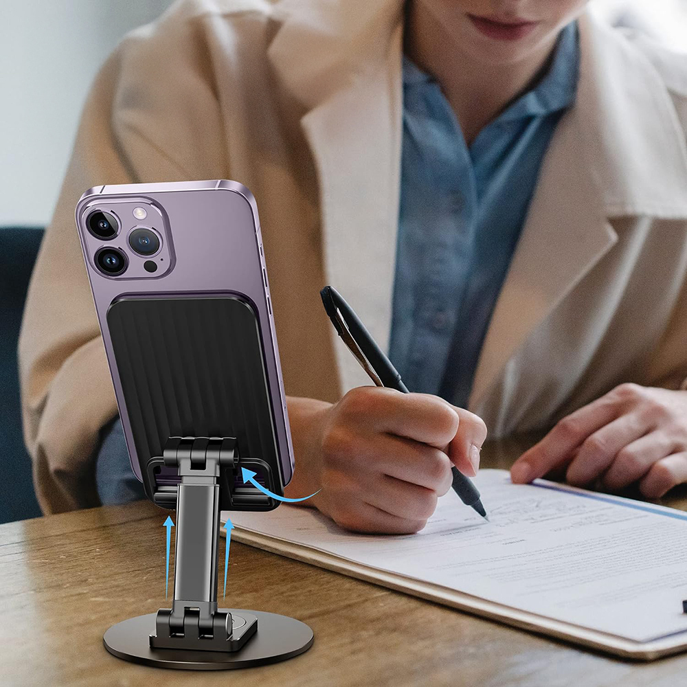 Jmary MK-59 Ayarlanabilir Katlanabilir 360 Derece Dönebilen Telefon ve Tablet Standı - 7