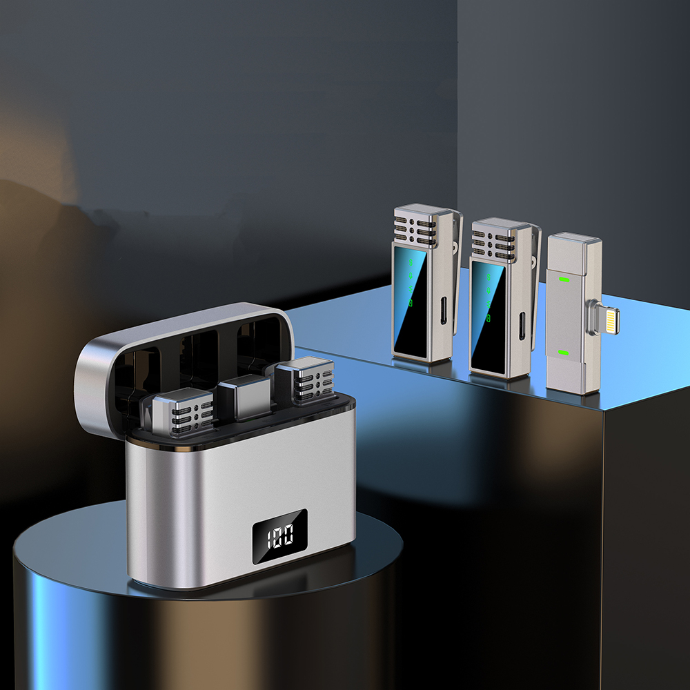 Jmary MW-15 Wireless Lapel Microphone with Lightning Port - 6