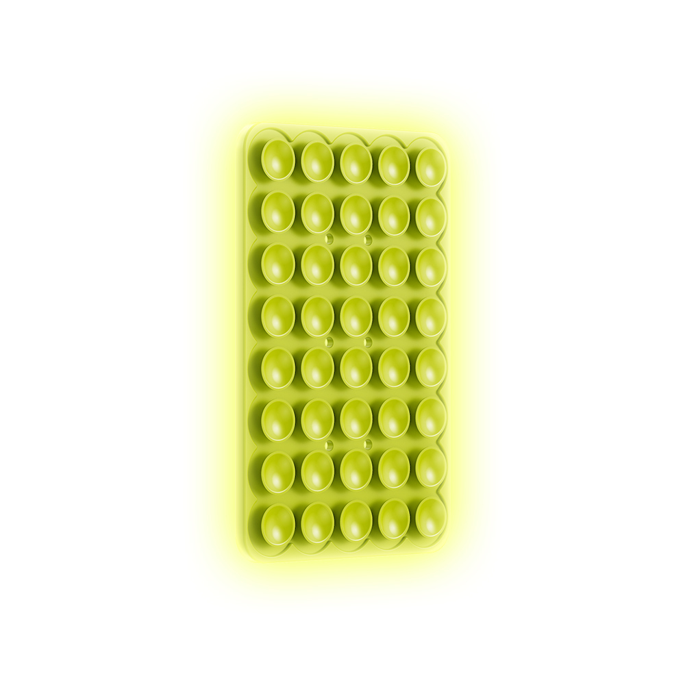 Kare Öpücüklü 02 Phosphorescent Silicone Phone Holder - 1