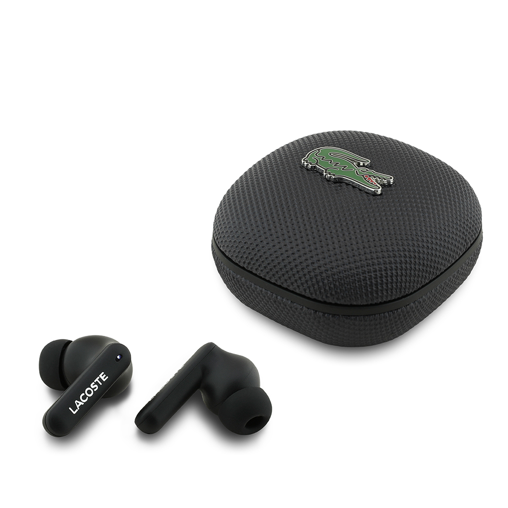 Lacoste Original Licensed Logo TWS In-Ear Bluetooth Headphones with ANC Feature - 2