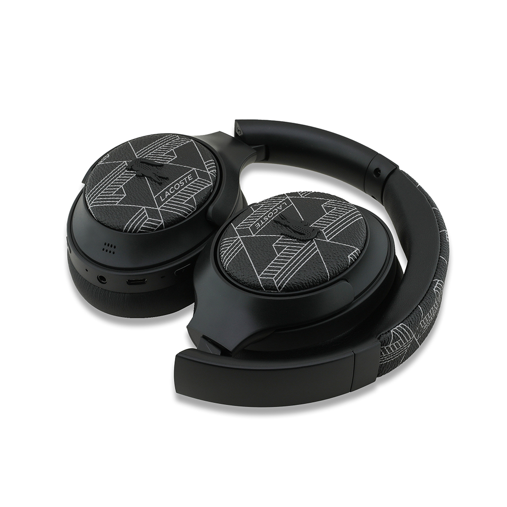 Lacoste Orjinal Lisanslı LH01 ANC Taşıma Çantalı Katlanabilir Kulak Üstü Bluetooth Kulaklık v5.4 - 7