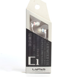 Lapas C1 3.5mm Headphone White