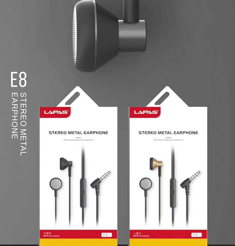 Lapas E8 3.5mm Headphone - 3