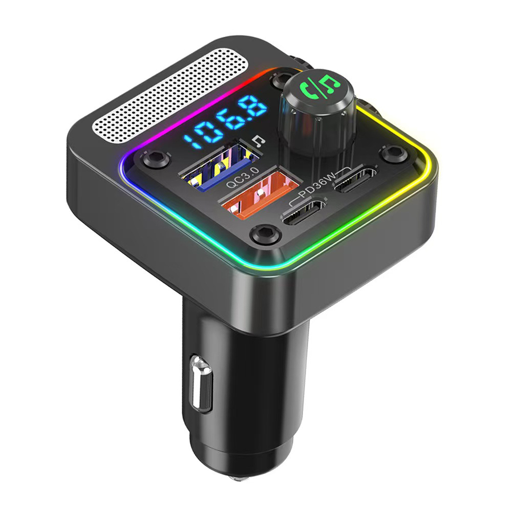 Lapas FMT-01 36W Hızlı Şarj Destekli Dijital Göstergeli Bluetooth FM Transmitter - 4