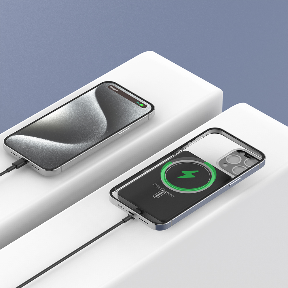 Lapas LP-PW003 Ultra Slim Fast Charging Wireless Powerbank 5000mAh 15W - 14