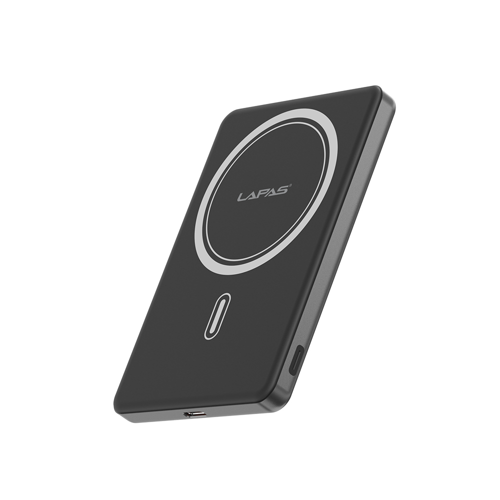 Lapas LP-PW003 Ultra Slim Fast Charging Wireless Powerbank 5000mAh 15W - 8