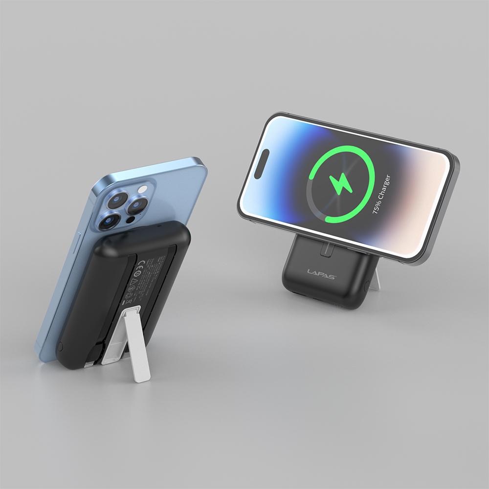Lapas LP-PW004 Akıllı Saat Kablosuz Şarj Özellikli Wireless Powerbank 10000mAh 15W - 12