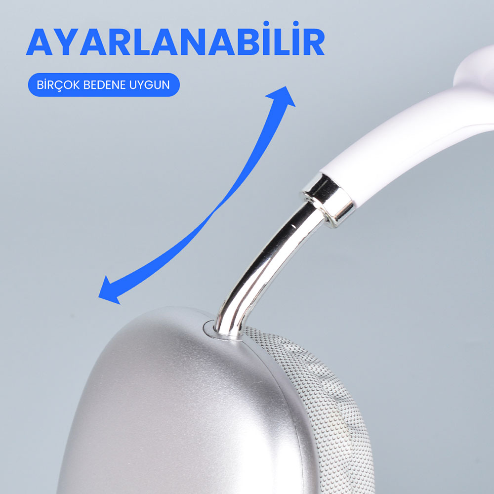 Lapas P10 Hi-Fi Ses Kalitesi Ayarlanabilir ve Katlanabilir Kulak Üstü Bluetooth Kulaklık - 10