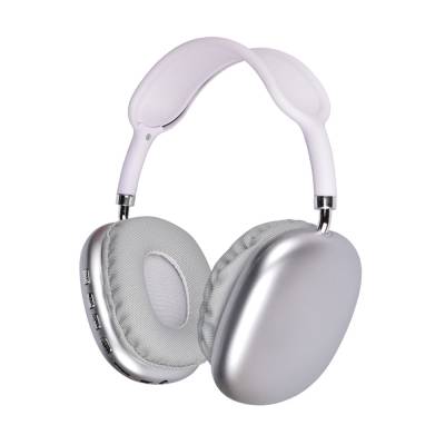 Lapas P10 Hi-Fi Ses Kalitesi Ayarlanabilir ve Katlanabilir Kulak Üstü Bluetooth Kulaklık Gümüş