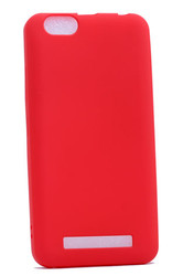 Lenovo A2020 Kılıf Zore Premier Silikon Kapak Kırmızı