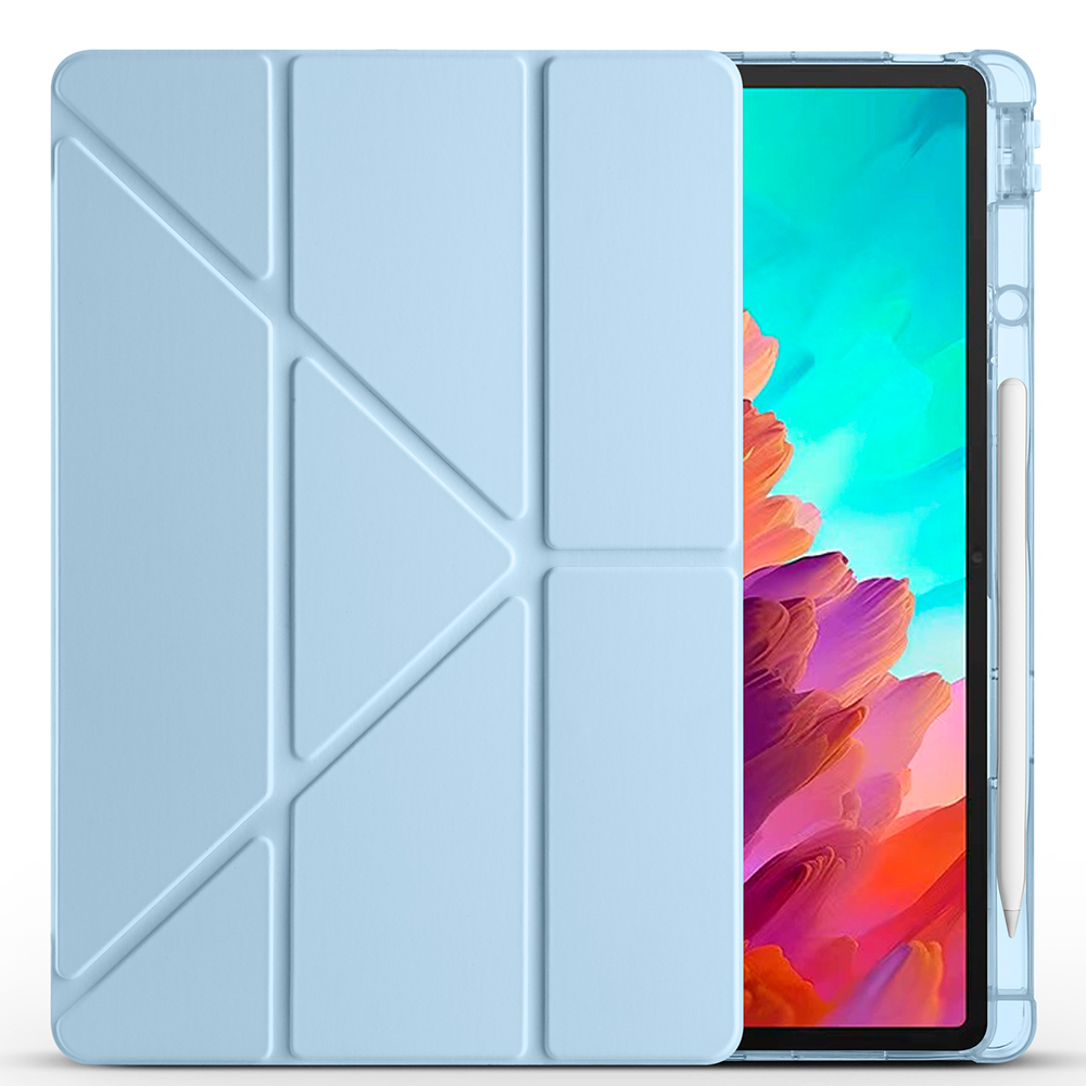 Lenovo Idea Tab Pro 12.7 TB-373FU Case Zore Tri Folding Stand Case with Pen Compartment - 15