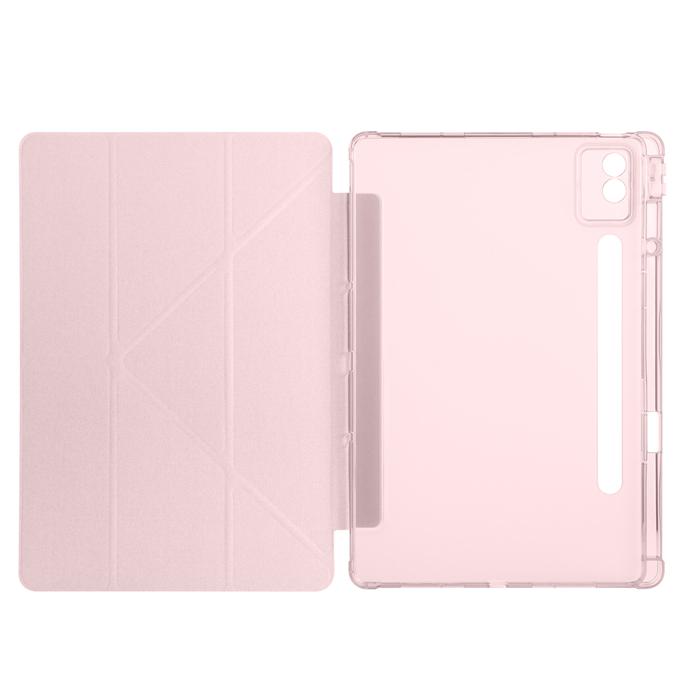 Lenovo Idea Tab Pro 12.7 TB-373FU Kılıf Zore Tri Folding Kalem Bölmeli Standlı Kılıf - 22