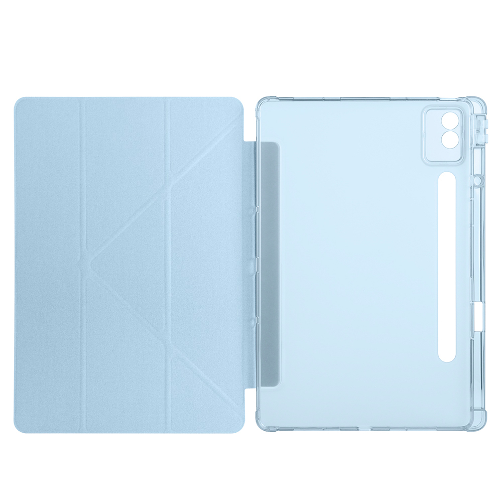Lenovo Idea Tab Pro 12.7 TB-373FU Kılıf Zore Tri Folding Kalem Bölmeli Standlı Kılıf - 16