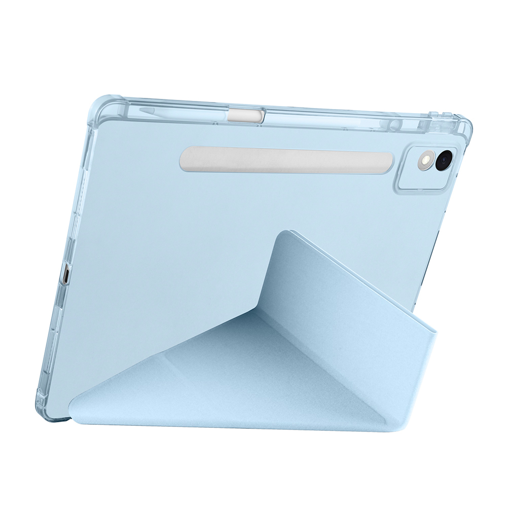 Lenovo Idea Tab Pro 12.7 TB-373FU Kılıf Zore Tri Folding Kalem Bölmeli Standlı Kılıf - 36