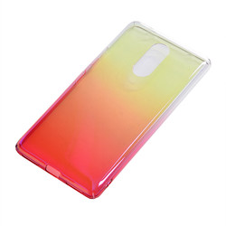 Lenovo K6 Note Case Zore Renkli Transparan Cover Pink