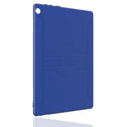 Lenovo M10 TB-X505F Case Zore Beg Tablet Silicon Blue