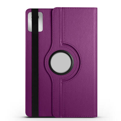 Lenovo M11 TB-330FU Zore Rotatable Stand Case Purple