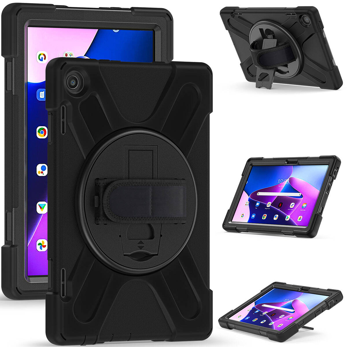 Lenovo Tab M10 HD (2nd Generation) 2022 Zore Defender Tablet Silicone - 17