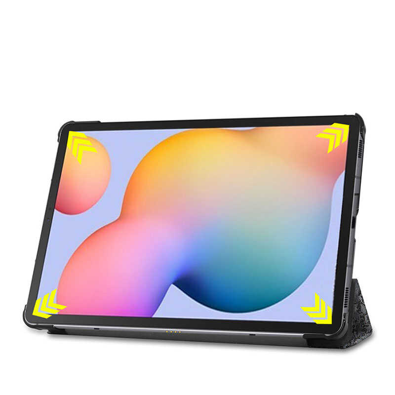Lenovo Tab M10 Plus TB-125F - TB-128F 3. Jenerasyon Zore Smart Cover Standlı 1-1 Kılıf - 3