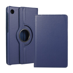 Lenovo Tab M10 TB-328F 3. Jenerasyon Zore Dönebilen Standlı Kılıf Lacivert