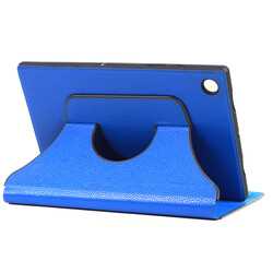 Lenovo Tab M8 Zore Fest Rotatable Stand Case Blue