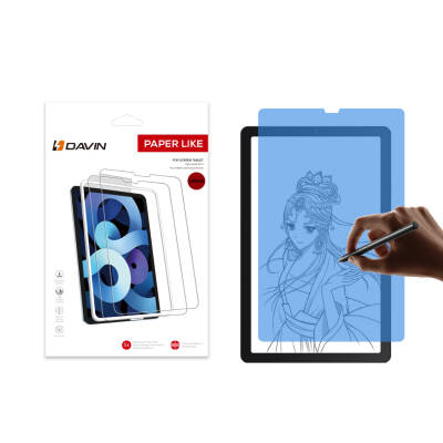 Lenovo Tab M9 Kağıt Hisli Mat Davin Paper Like Tablet Ekran Koruyucu Renksiz