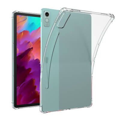 Lenovo Tab P12 Case Zore Tablet Nitro Anti Shock Silicone Cover Colorless