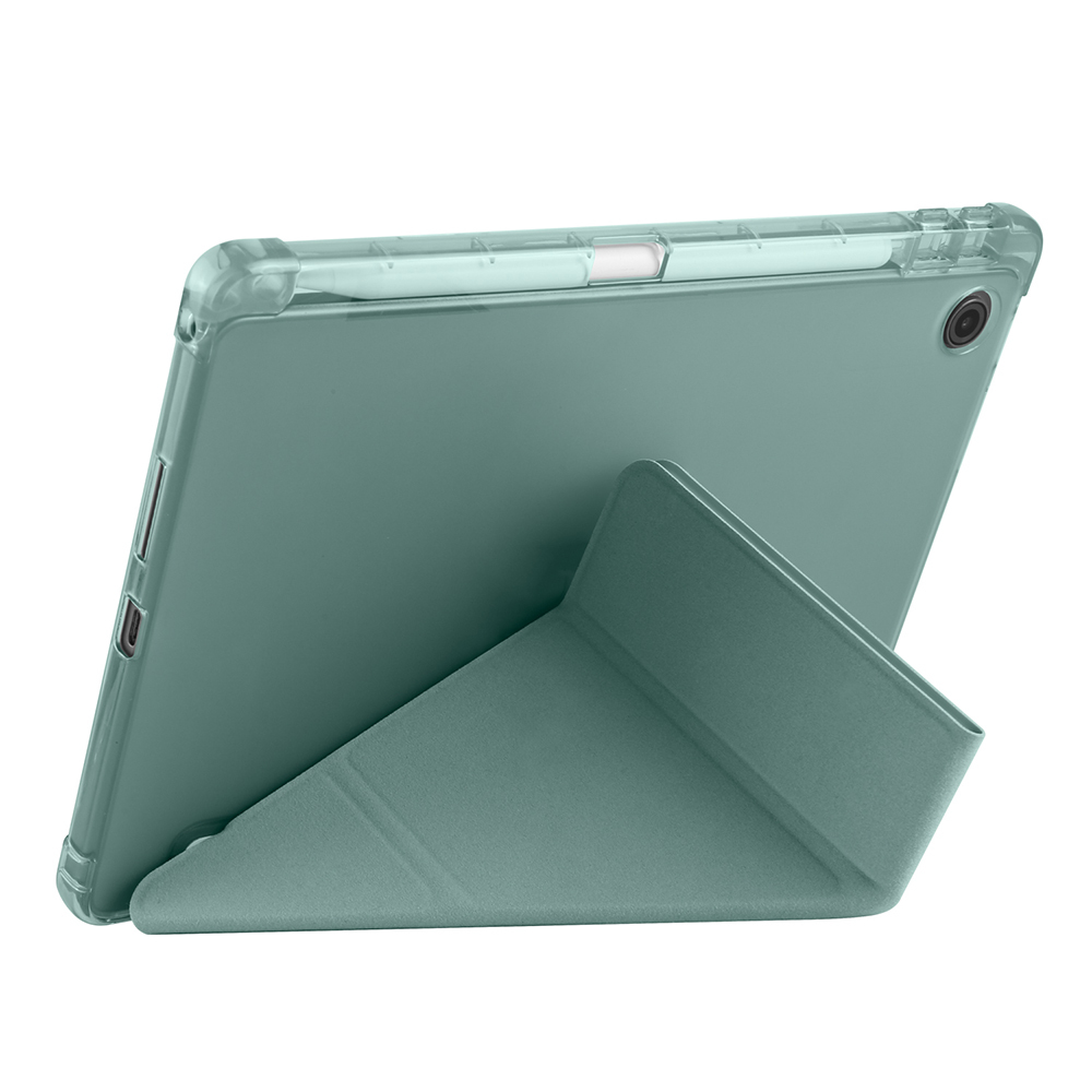 Lenovo Tab TB-311FU Case Zore Tri Folding Stand Case with Pen Compartment - 27