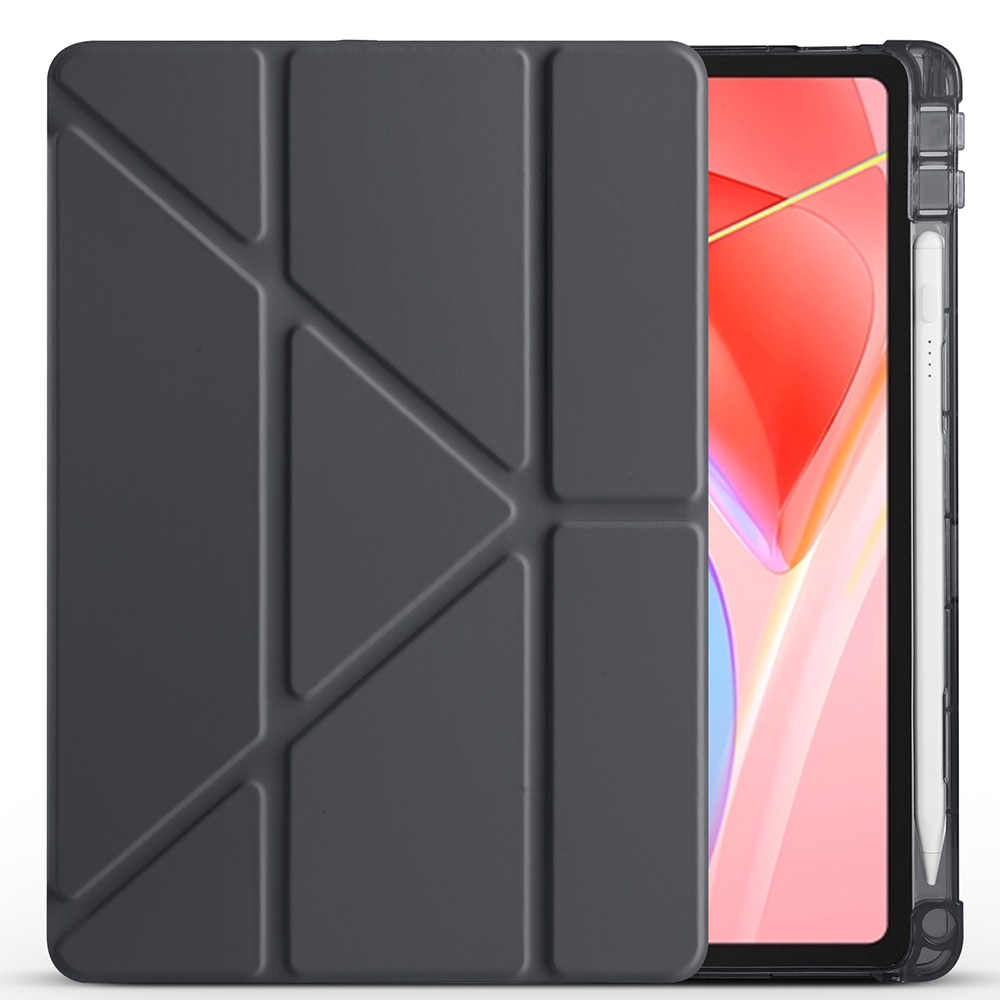 Lenovo Tab TB-311FU Case Zore Tri Folding Stand Case with Pen Compartment - 9