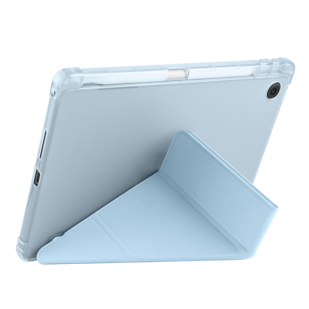 Lenovo Tab TB-311FU Case Zore Tri Folding Stand Case with Pen Compartment - 26