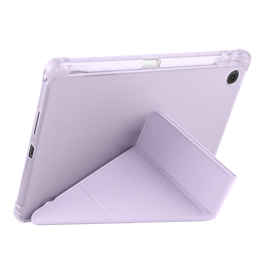 Lenovo Tab TB-311FU Case Zore Tri Folding Stand Case with Pen Compartment - 30