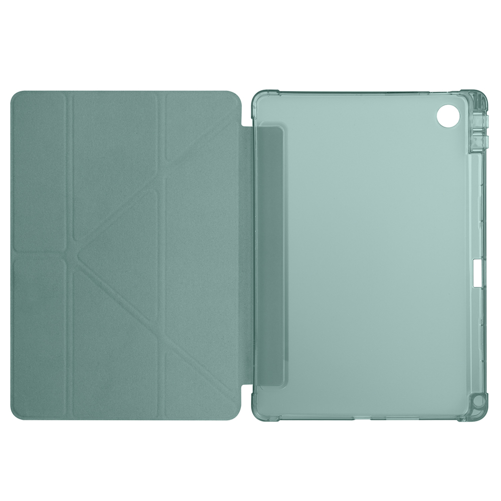 Lenovo Tab TB-311FU Kılıf Zore Tri Folding Kalem Bölmeli Standlı Kılıf - 17