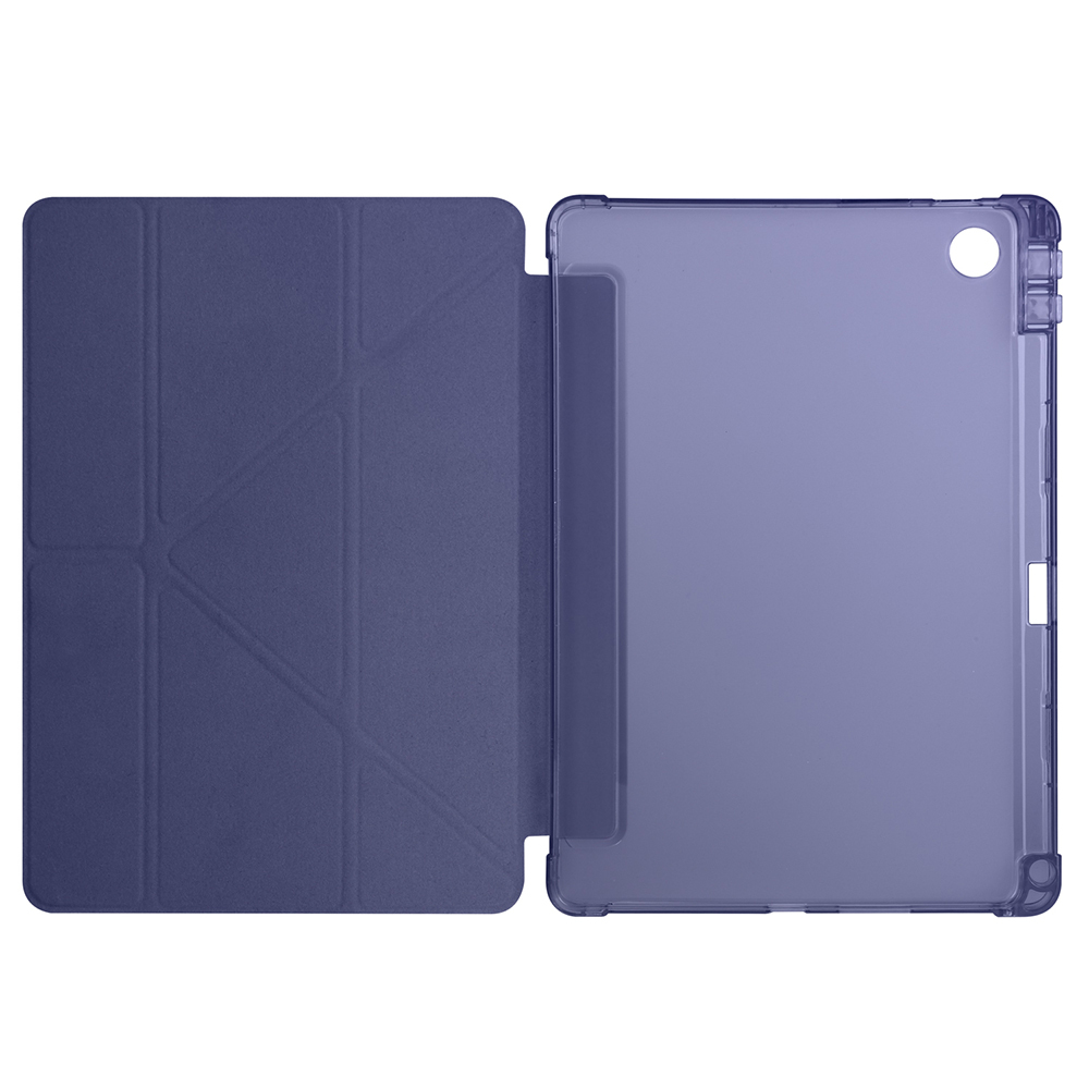 Lenovo Tab TB-311FU Kılıf Zore Tri Folding Kalem Bölmeli Standlı Kılıf - 14