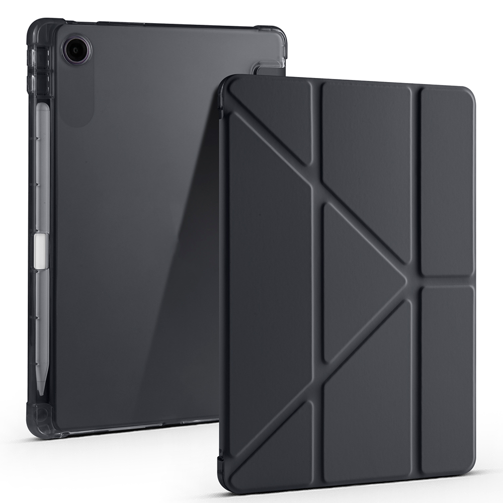 Lenovo Tab TB-311FU Kılıf Zore Tri Folding Kalem Bölmeli Standlı Kılıf - 7