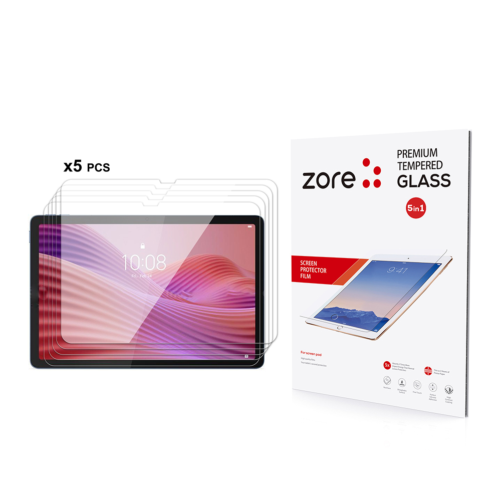 Lenovo Tab TB-311FU Zore 5in1 Tablet Tempered Glass Screen Protector - 1