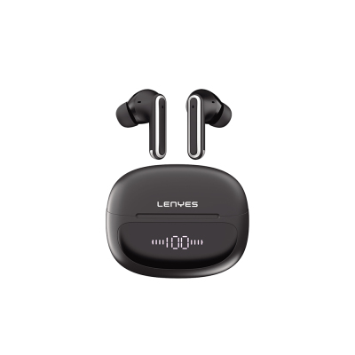 Lenyes Air 107 ANC/ENC Teknolojili 360 Derece Panaromik Ses Özellikli Kulak İçi Bluetooth Kulaklık v6.0 Siyah