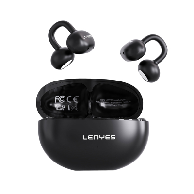Lenyes Air 208 Hi-Fi Sound Bluetooth Headphones with 13mm Dynamic Drivers v6.0 Black