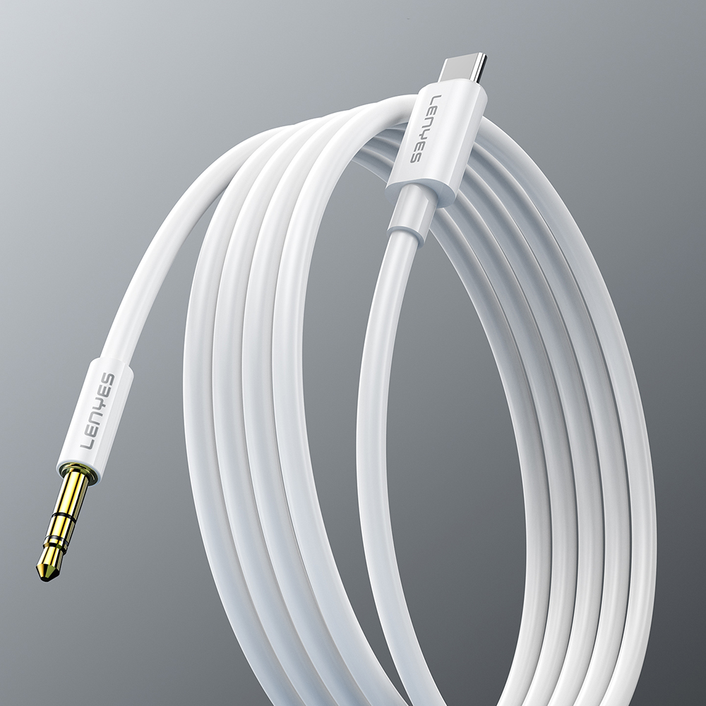 Lenyes AX102 Type-C to 3.5mm AUX Audio Kablo 1M - 4