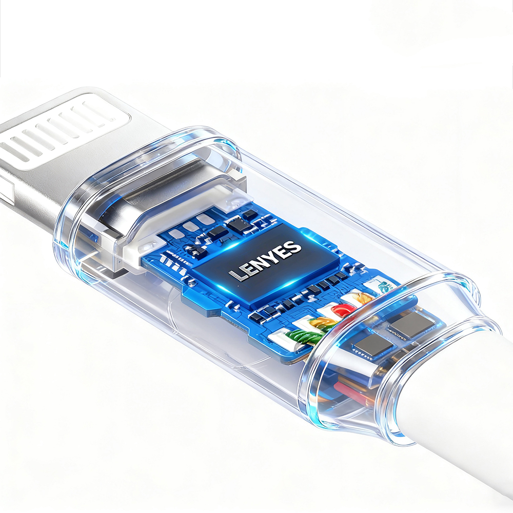 Lenyes AX106 Lightning to 3.5mm AUX Audio Cable 1M - 6