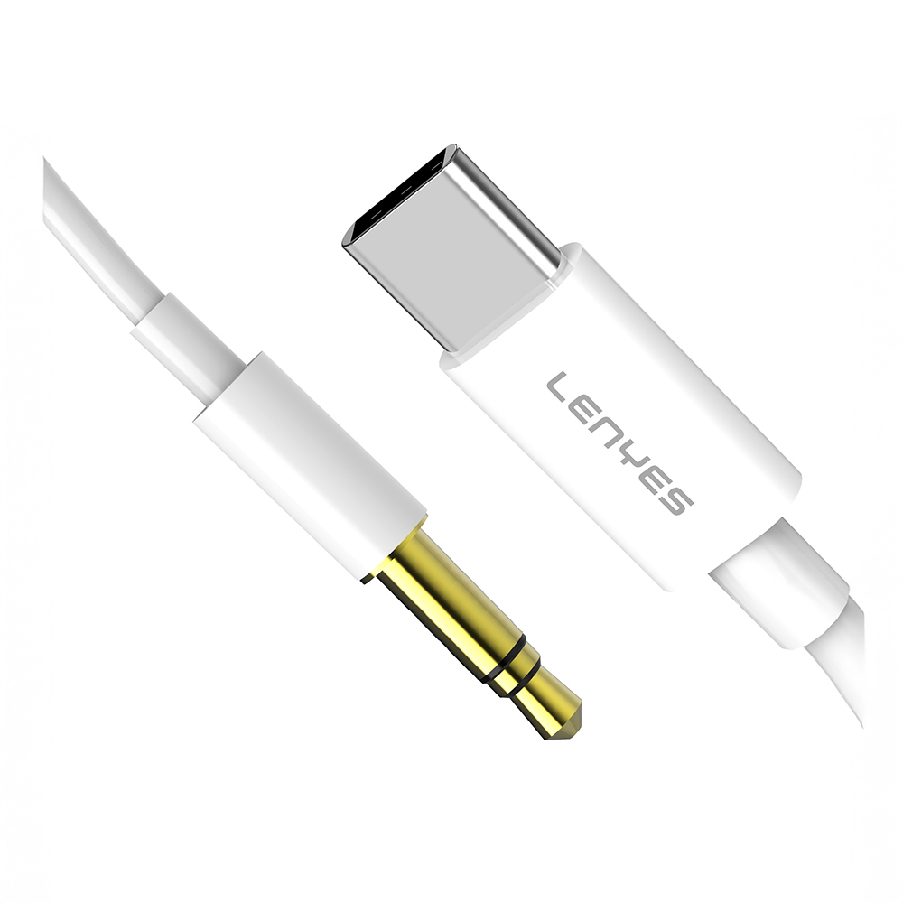 Lenyes AX106 Type-C to 3.5mm AUX Audio Kablo 1M - 3