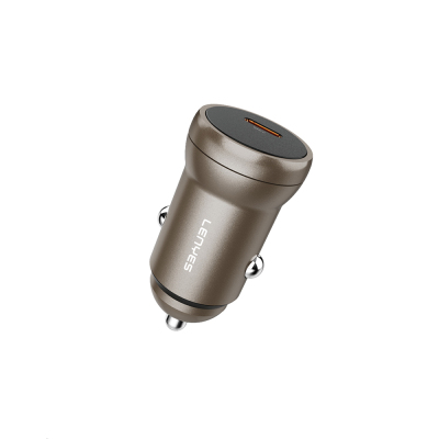 Lenyes CA62 PD Car Charger with Fast Charging Type-C Port 30W Gold