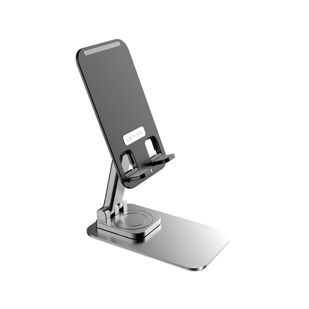 Lenyes CR136 Adjustable Foldable 360° Rotatable Phone and Tablet Stand - 3