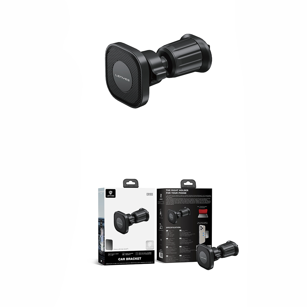 Lenyes CR193 Vent Design Magnetic Car Phone Holder - 10