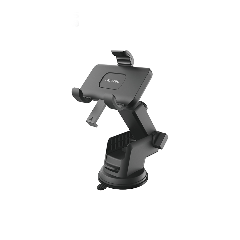 Lenyes CR195 Anti-Shake 360° Rotatable Telescopic Suction Cup Design Car Phone Holder - 2