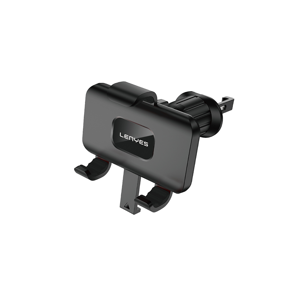 Lenyes CR196 360° Rotating Ventilation Design Car Phone Holder - 1