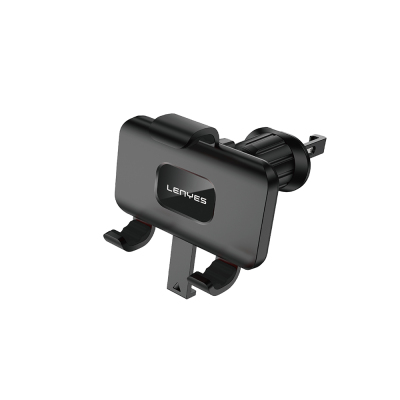 Lenyes CR196 360° Rotating Ventilation Design Car Phone Holder Black