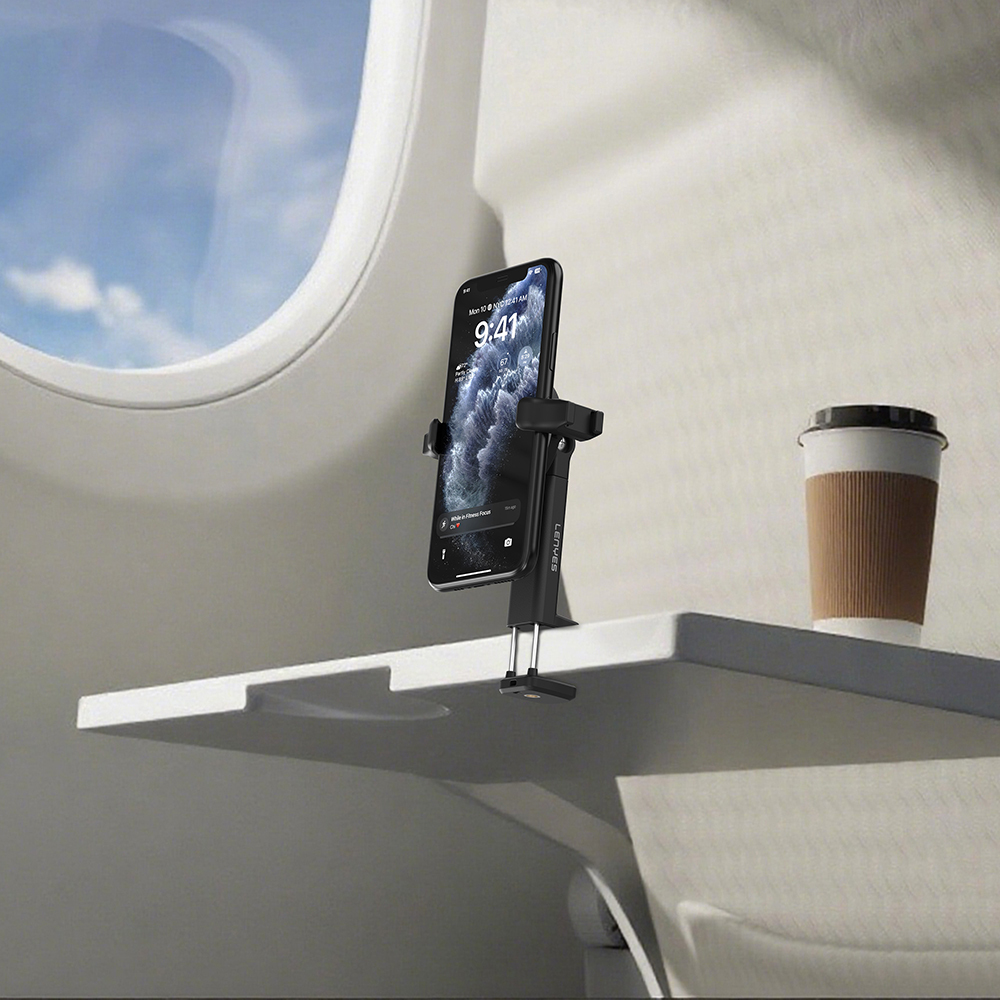 Lenyes CR203 2in1 Eller Serbest Magnetik Boyun Askılı Telefon Tutucu - 3